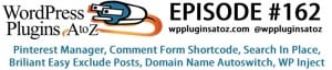 WordPress Plugins A-Z #162