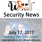The Weekly round up of Security News, Tips, and information to help you keep your WordPress website safe and secure. This is a weekly round up of WordPress Security news I have accumulated from across the web some old some new but always useful. The new relates to keeping a WordPress secur