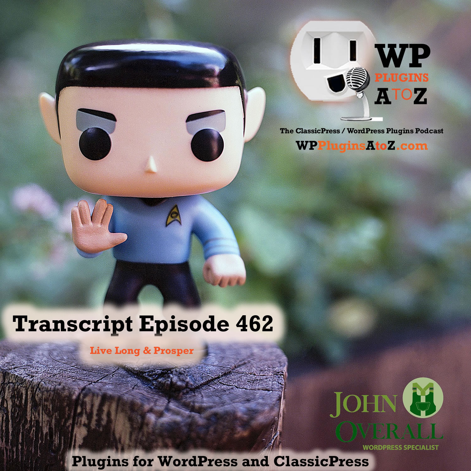 It's Episode 462 with plugins for Deleting Items, Re-Ordering Your Life, Removing those Attachments and ClassicPress Options. It's all coming up on WordPress Plugins A-Z!