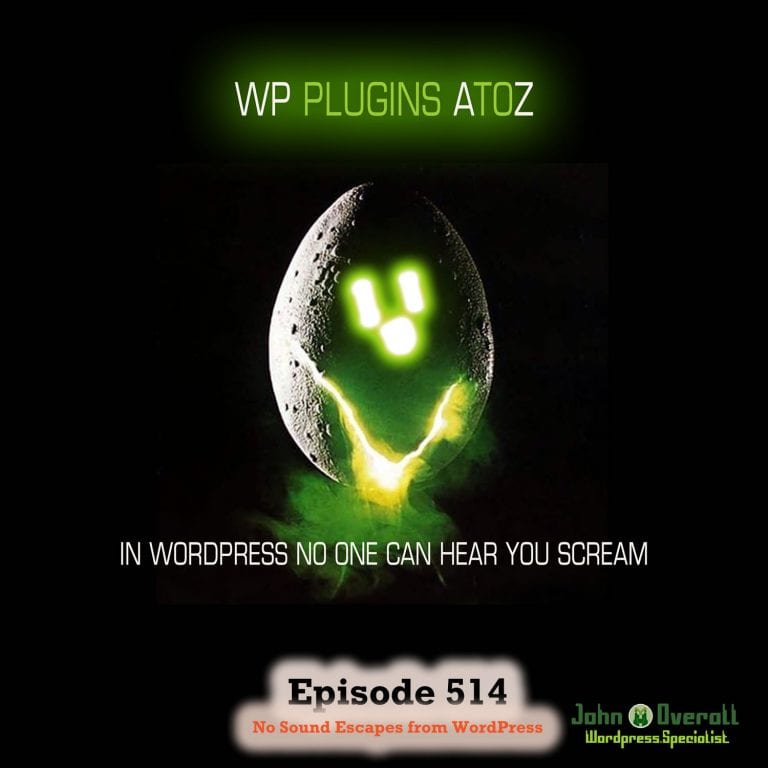 It's Episode 514 - We have plugins for Showing Your Sales, Playing with Pinterest, Inserting code, Stock Control..., and ClassicPress Options. It's all coming up on WordPress Plugins A-Z!