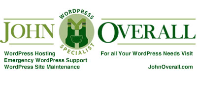 JohnOverall.com Web hosting services.