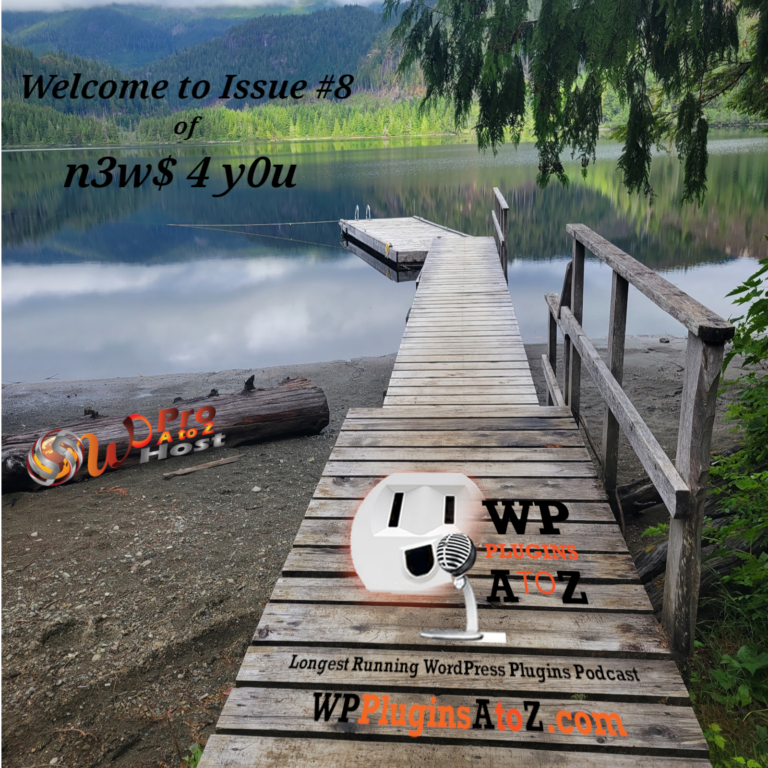 Welcome to Issue #8 of WordPress N3w$ 4 Y0u! We've got some WordPress and other n3w$ for y0u - tis the latest from the last week or so, all cobbled together for you by your favourite WordPress Plugins A-Z Worker Bees!